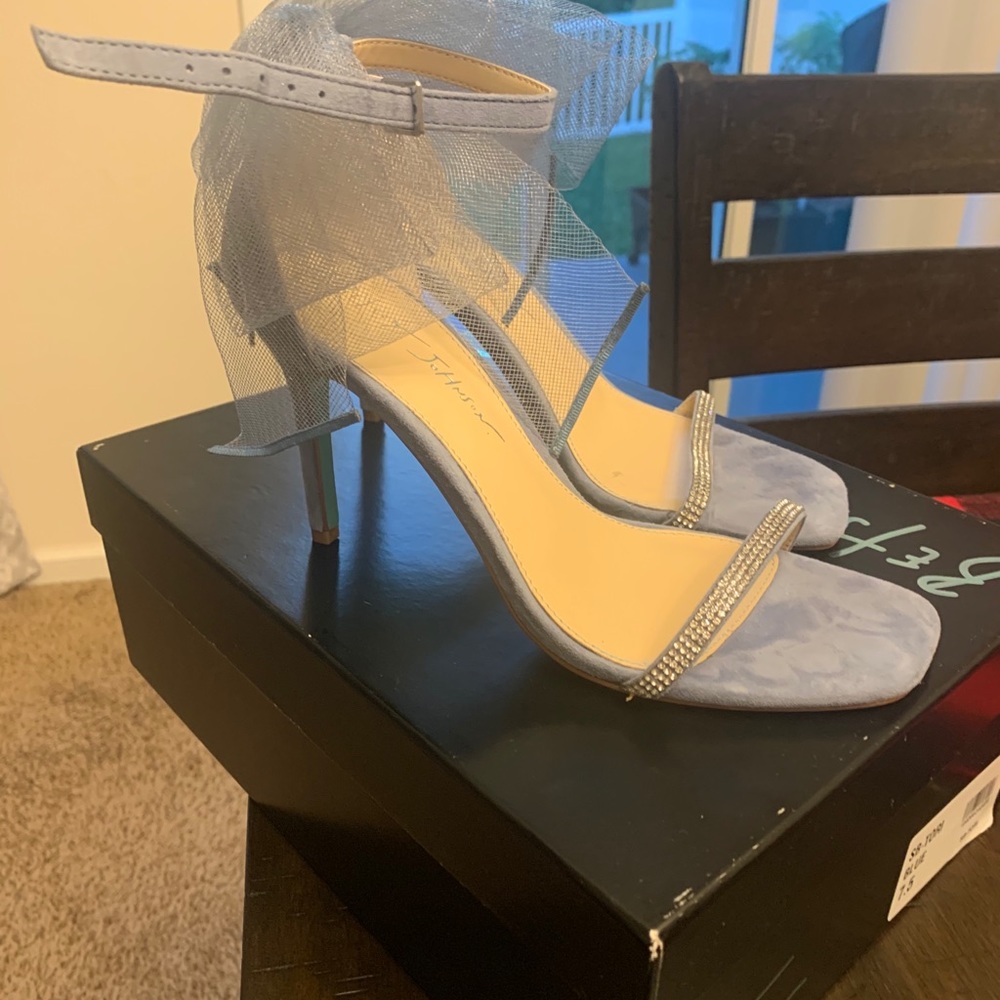 Betsey Johnson blue heels